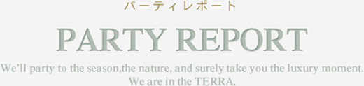 パーティレポート PARTY REPORT